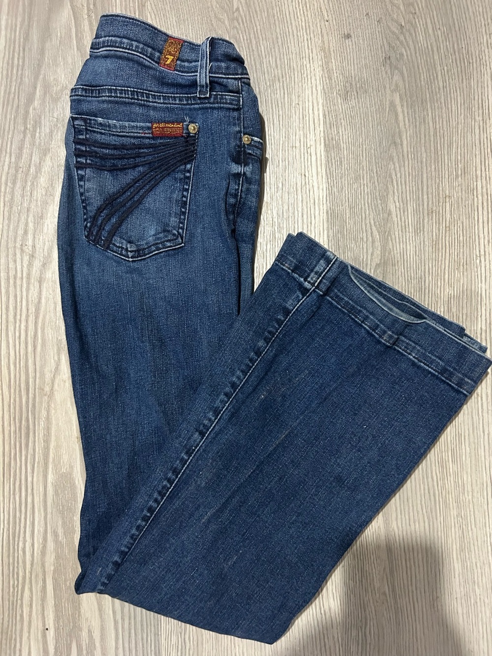 7 for all man kind designer jeans